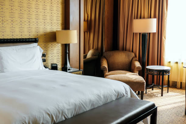 Luxury Bedroom in Five star hotel room