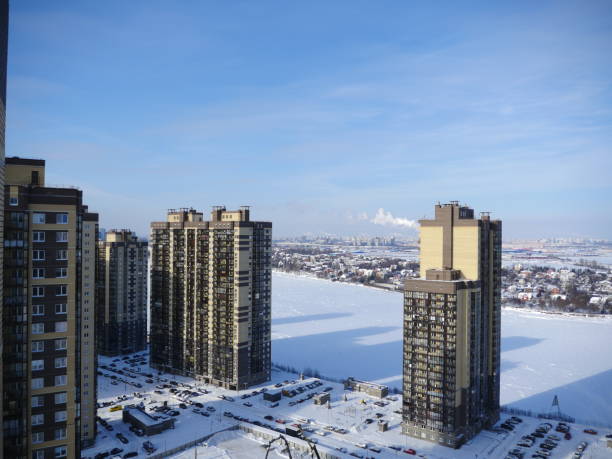 istock skyscrapers on the banks of a river 1304183247