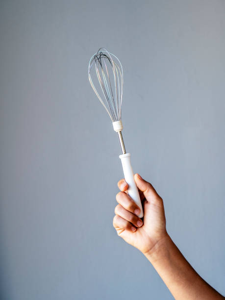 istock Metallic kitchen rods,steel egg beater,hand mixer 1304183854