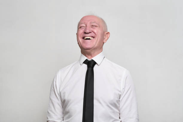 istock Business senior man portait 1304190826