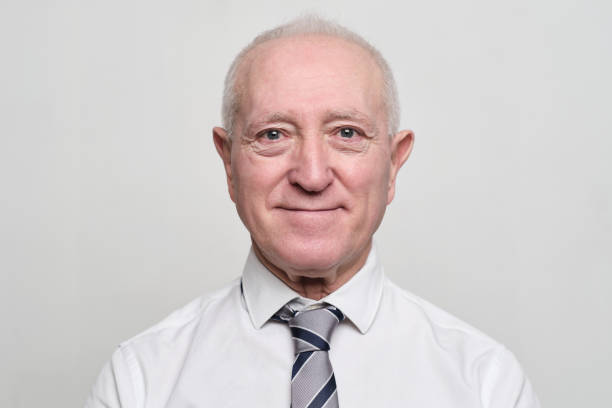 istock Business senior man portait 1304190836