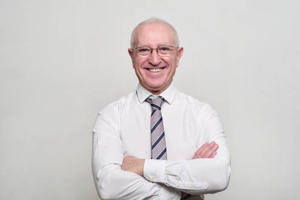 istock Business senior man portait 1304190839