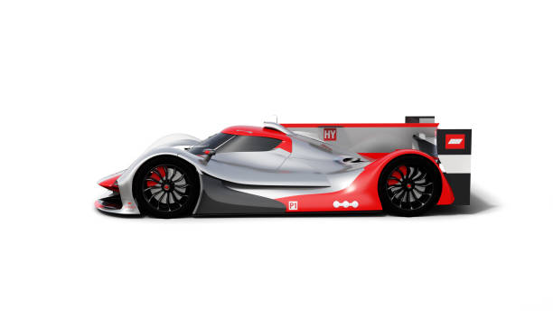 istock supercar, lemans prototype, photorealistic render, isolated on white 1304201700