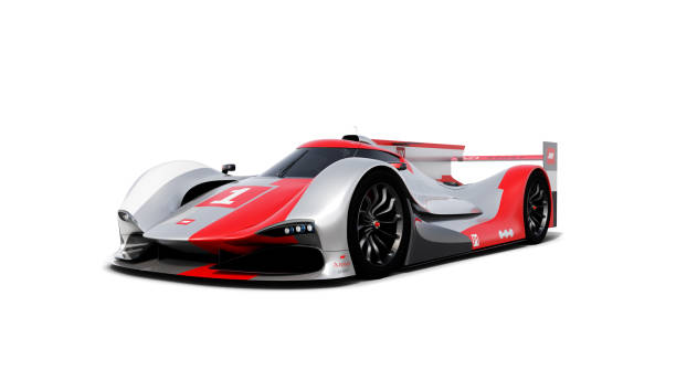 istock supercar, lemans prototype, photorealistic render, isolated on white 1304201702