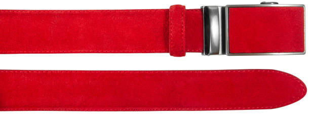 istock End parts of red belt 1304204971