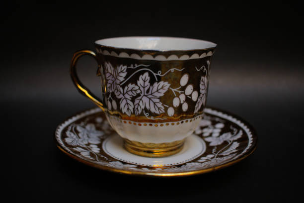 istock Portrait of engraved cup 1304217078