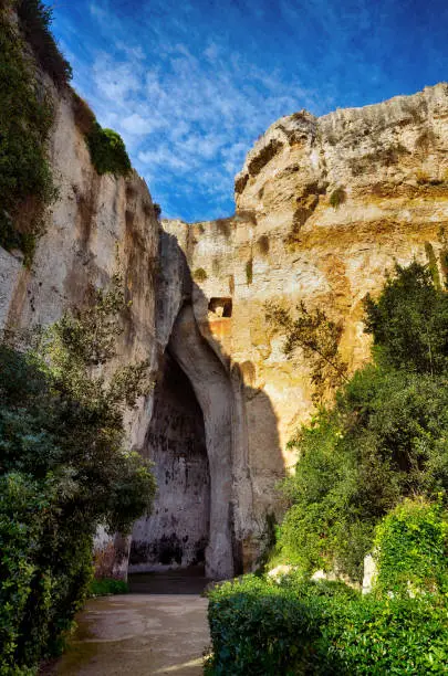 Photo of Archaeological Park of Neapolis, Sicily, cavern of Dionysius