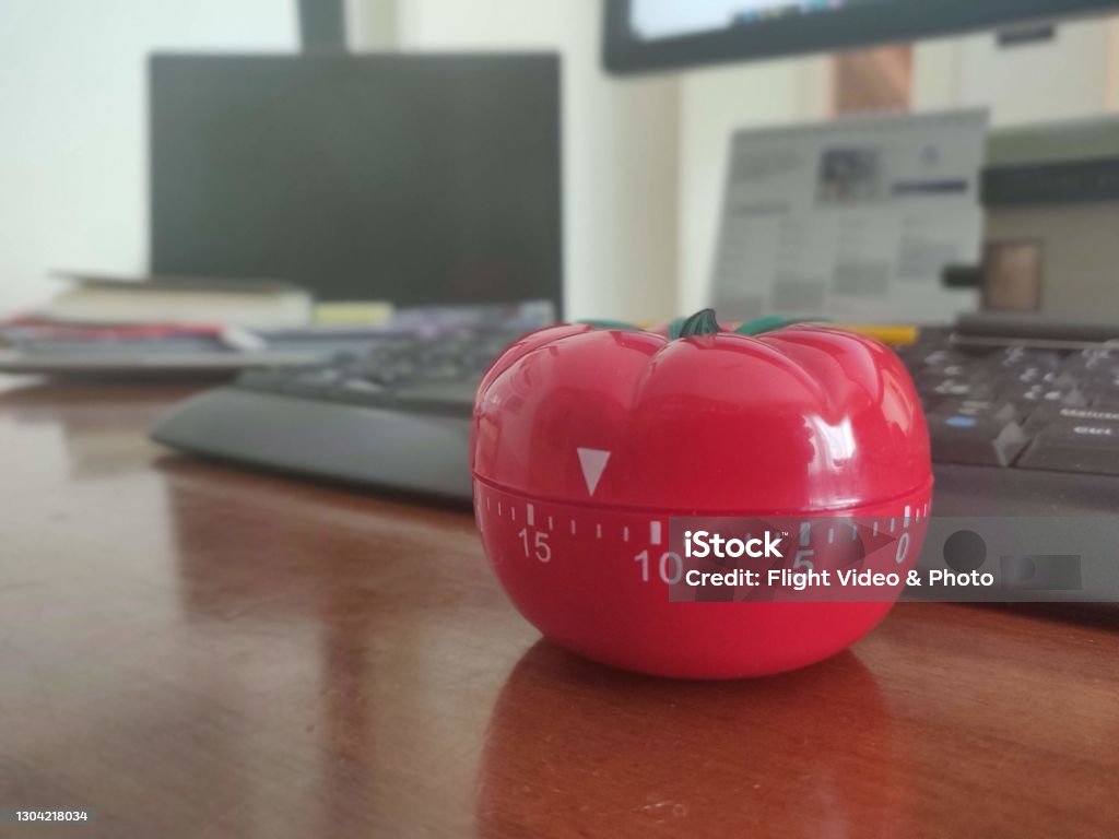 Pomodoro Timer Is The Best Productivity Tool For Smartworkers Home Office  Stock Photo - Download Image Now - iStock
