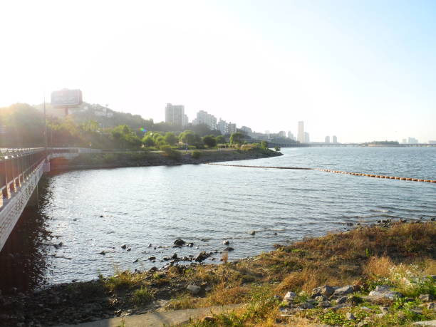 istock Hangang Park at Seoul,South Korea. 1304224627