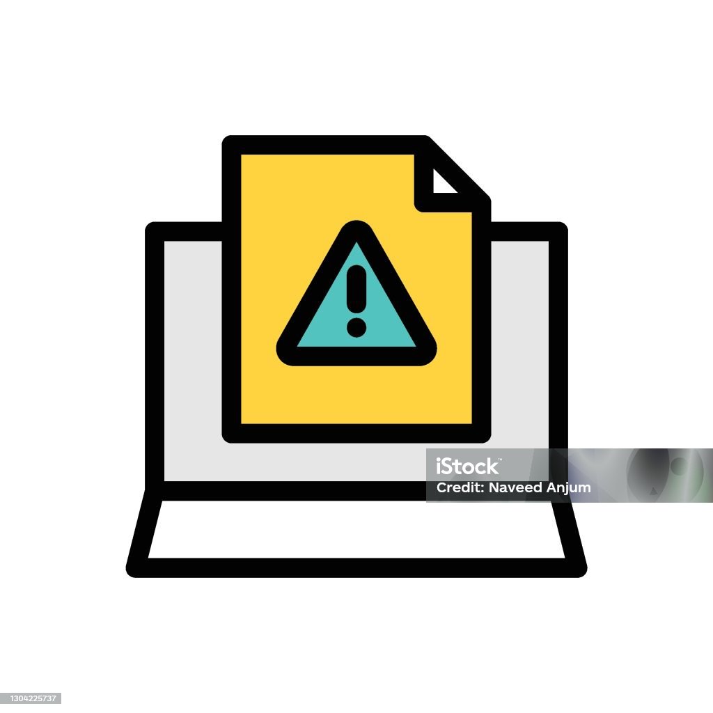 Error File Download Icon Error File Stock Illustration - Download Image Now - Computer, Data ...