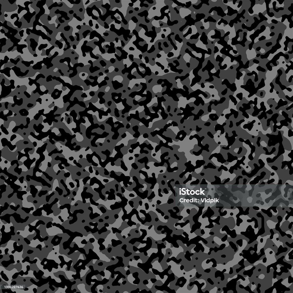 Three Color Camo Pattern Threecolor Camouflage Original Grey Pattern Stock Illustration ...