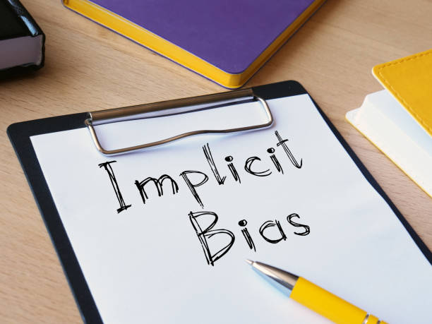 istock Implicit bias is shown on the conceptual photo using the text 1304230353
