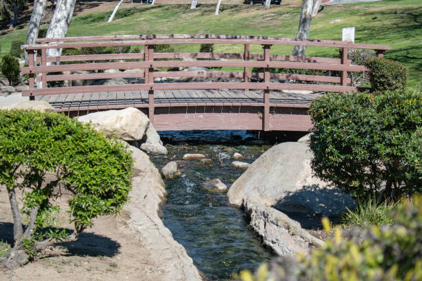istock Small waterfall and river flows through Kenneth Hahn State Park in Los Angeles 1304232639