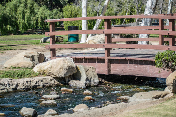 istock Small waterfall and river flows through Kenneth Hahn State Park in Los Angeles 1304233868
