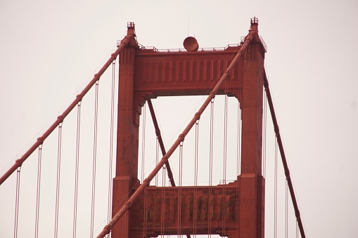 Golden Gate Bridge During a Storm