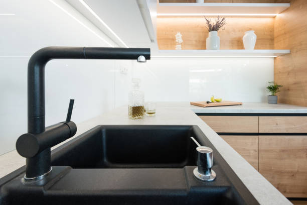 istock Detail of modern kitchen 1304236078