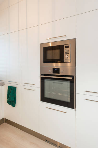 istock Built-in appliances in contemporary kitchen 1304239918