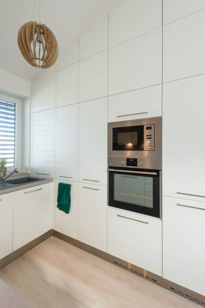 istock Built-in appliances in contemporary kitchen 1304239938
