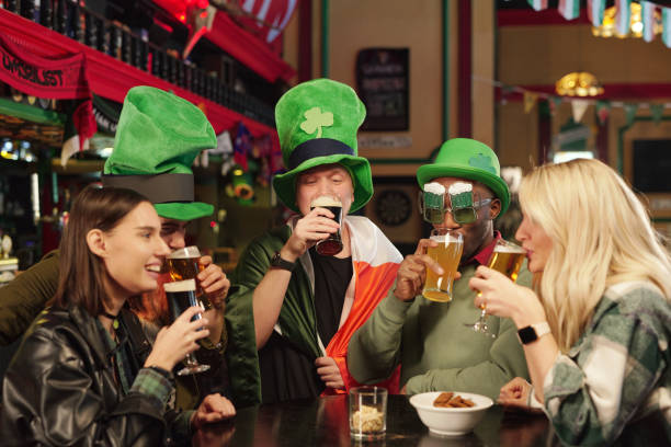 istock Friends celebrating Patricks Day 1304242634