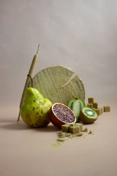istock modern trendy still life with fruits, vegetables and objects 1304245840