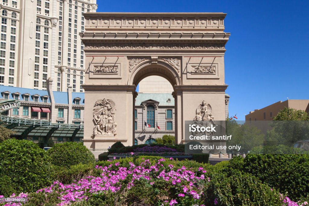 Arc De Triomphe In Las Vegas Stock Photo - Download Image Now