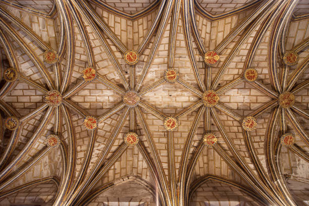 istock Vaulted Ceiling of the Cuenca Cathedral 1304250420