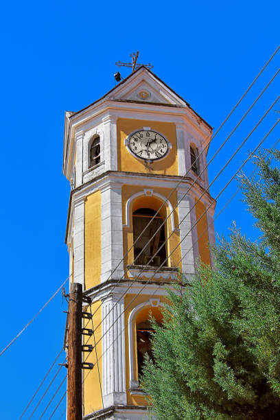 istock Clock tower in Kastoria, Greece 1304251669