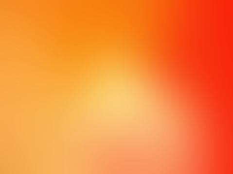Abstract Background, Yellow - Orange - Red Color Gradient, Defocused With Spotlight