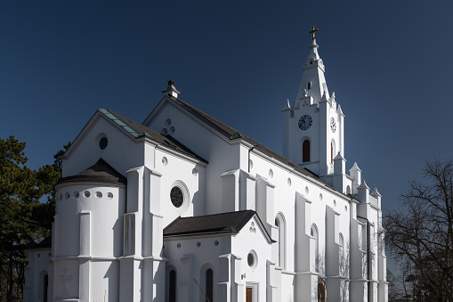 Parish Church of St. James the Elder in Bad Vöslau, Austria 26.02.2021