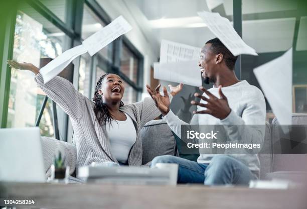Fortune Side With The Financially Free Stock Photo - Download Image Now - Freedom, Debt, Relief - Emotion