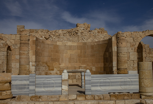 Avdat , also known as Abdah and Ovdat and Obodat, is a site of a ruined Nabataean city in the Negev desert