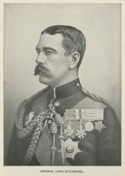 istock Field Marshal Herbert Kitchener, 1st Earl Kitchener - 19th Century 1304264705