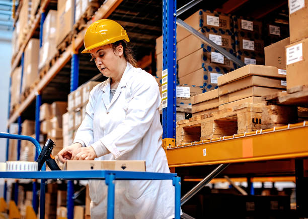 istock Woman storekeeper 1304266133