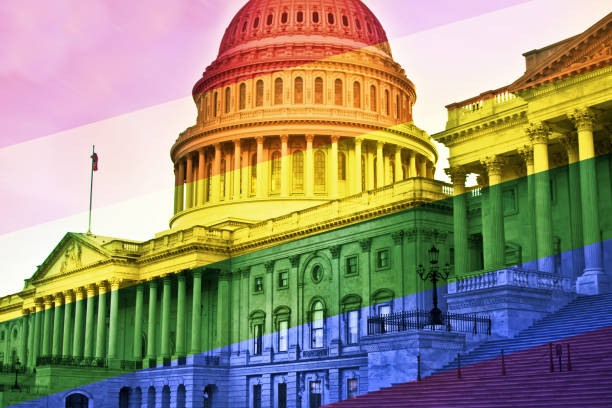 Gay Rights - LGBTQ Rights - Equality Legislation Gay Rights - LGBTQ Rights - Equality Legislation
Washington D.C. - Capitol Building marriage equality stock pictures, royalty-free photos & images