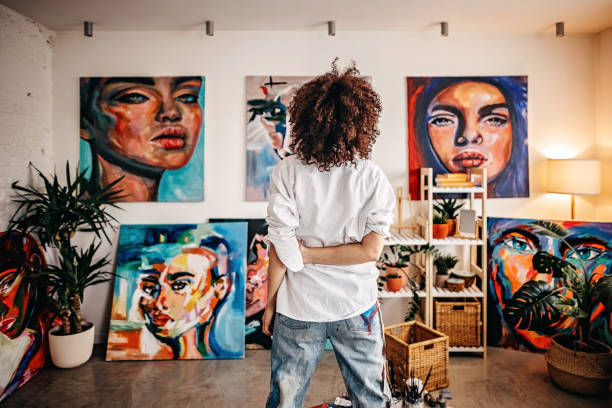 istock I'm happy in my atelier 1304285738
