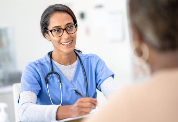istock Friendly Nurse Stock Photo 1304295967