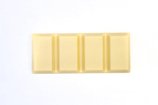istock Sweet and delicious chocolate bar is lying on white background 1304303837