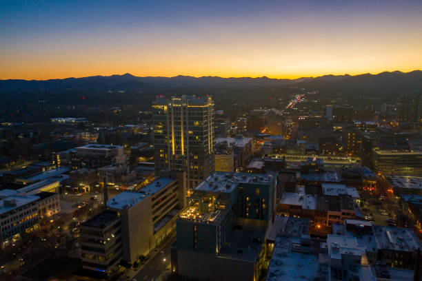 istock Downtown Asheville Sunset 1304304547