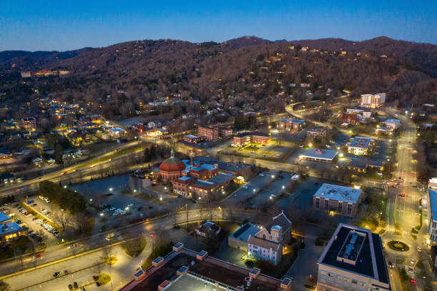 istock Downtown Asheville Sunset 1304304587