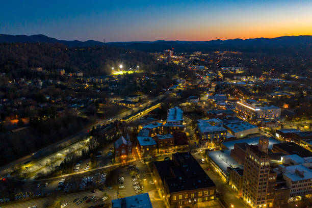 istock Downtown Asheville Sunset 1304304609