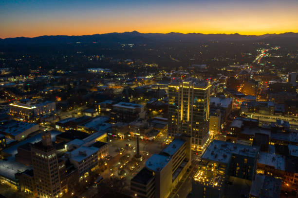istock Downtown Asheville Sunset 1304304618