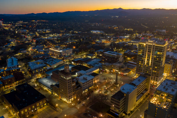 istock Downtown Asheville Sunset 1304304622