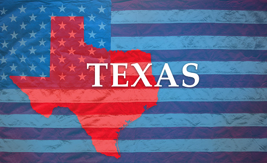 Texas USA flag