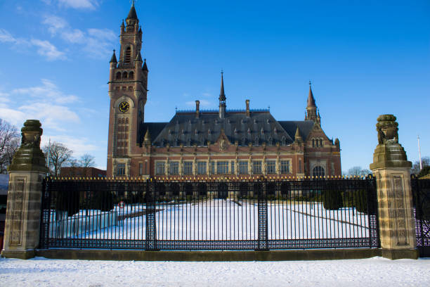 istock The Peace Palace in The Hague, Netherlands 1304313336