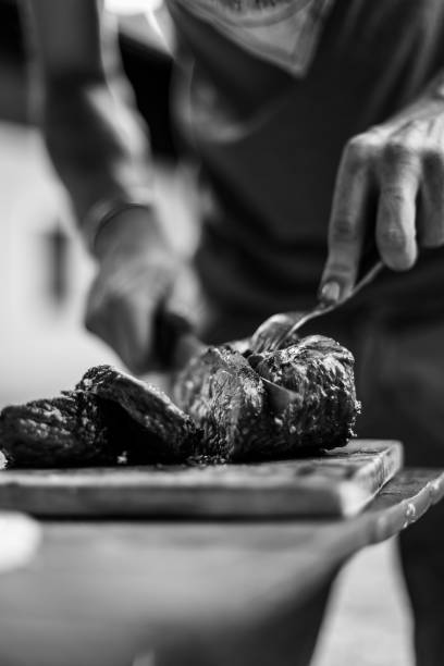 istock barbeque meat preparation in a summer day 1304334458