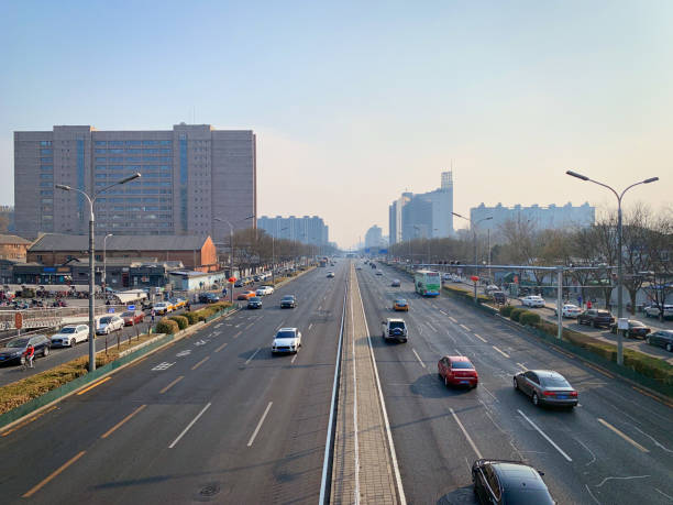istock Beijing City Street 1304346459