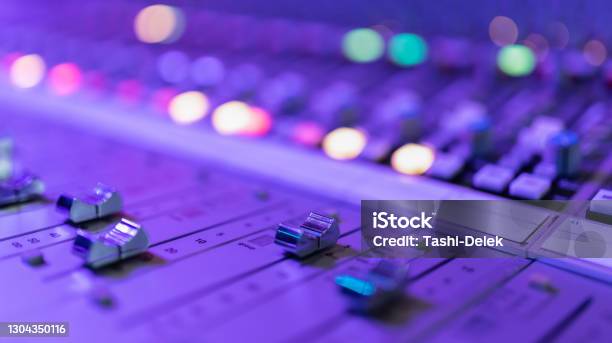 Music Mixer Stock Photo - Download Image Now - Radio, Noise, Music