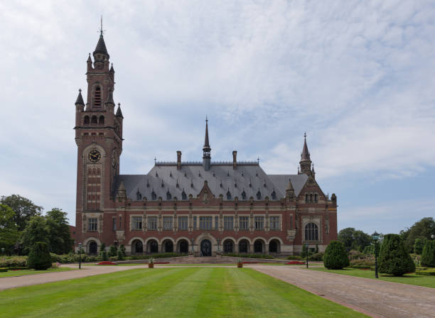 istock The Peace Palace in The Hague 1304354194