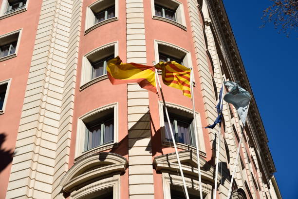 istock Downtown of Barcelona 1304357547