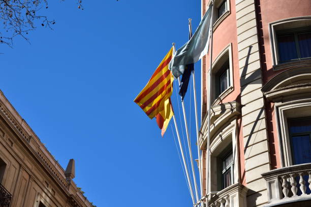 istock Downtown of Barcelona 1304357548